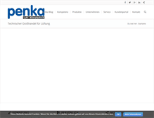 Tablet Screenshot of penka.de